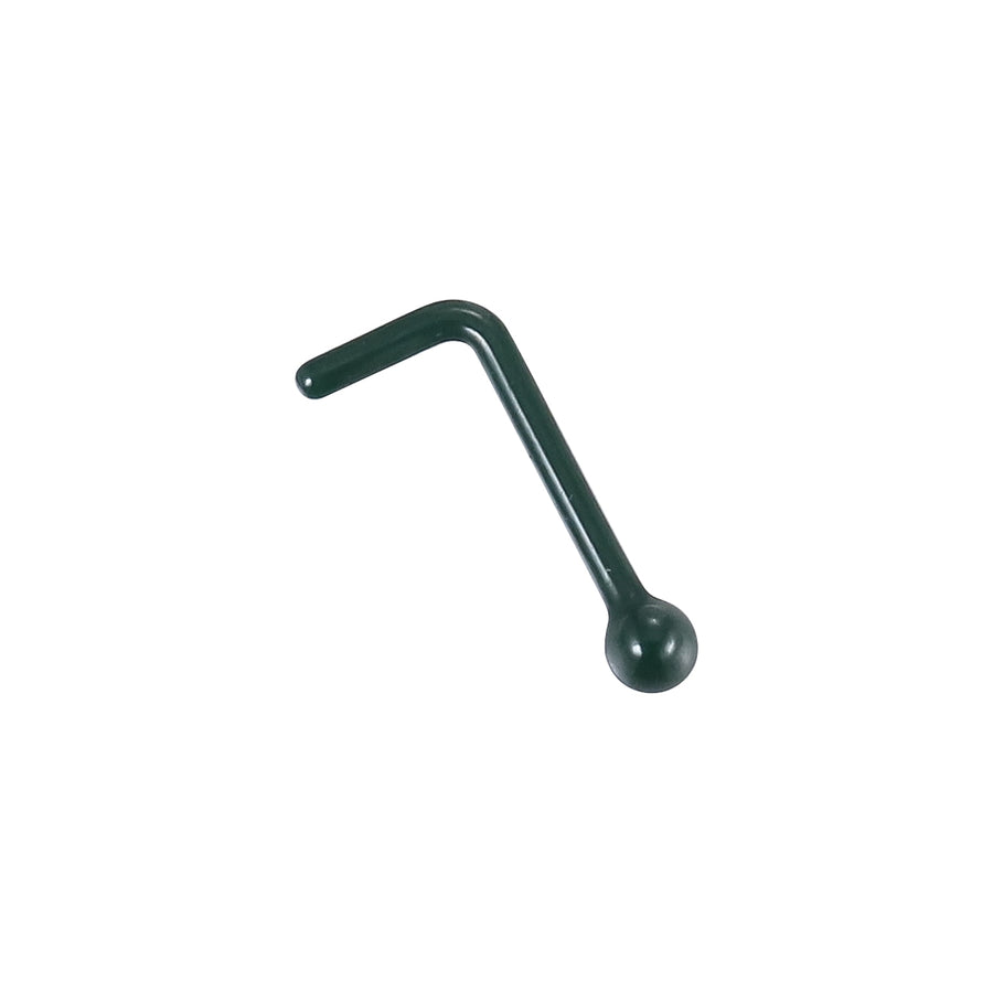 CBBN01 CERAMIC L-SHAPE NOSE STUD