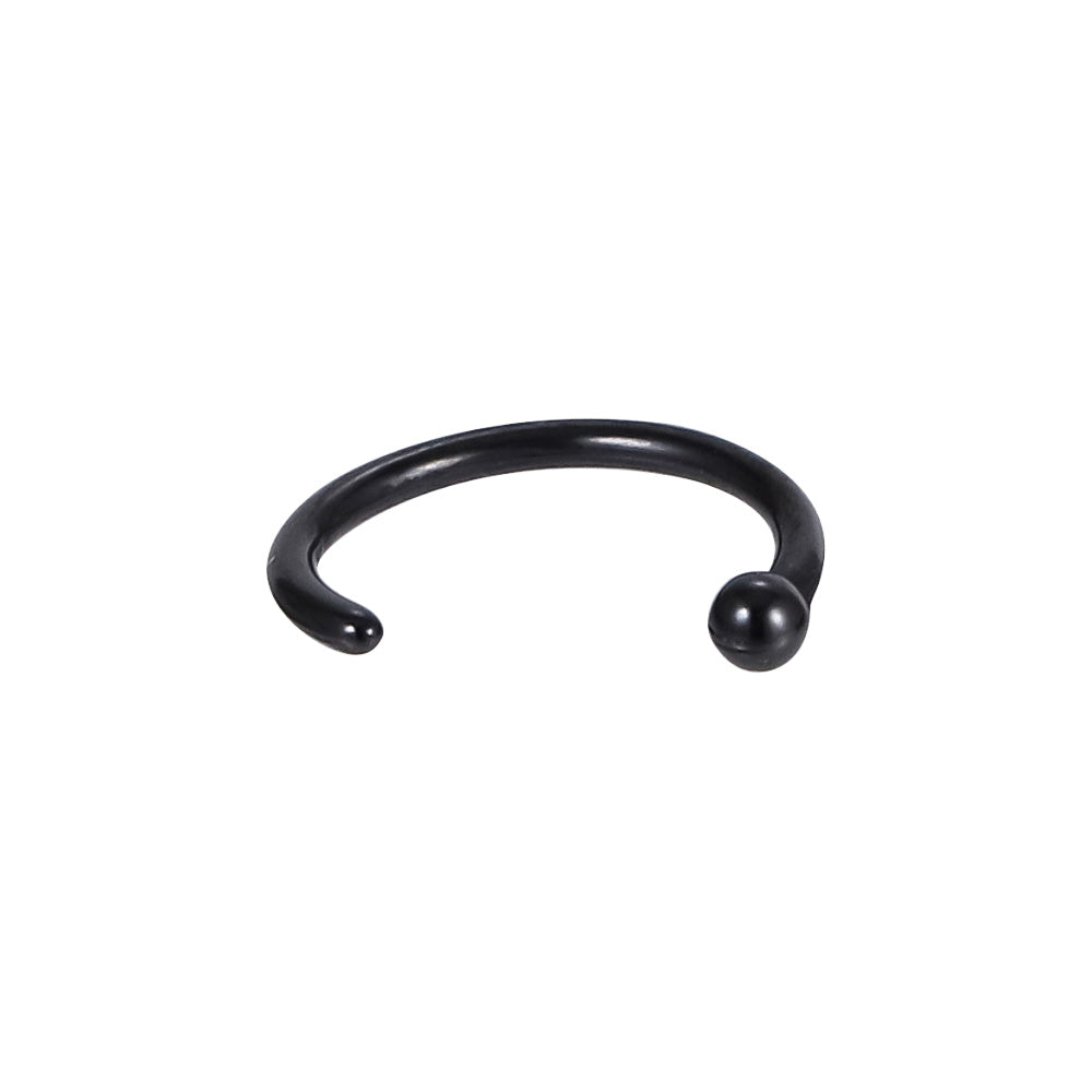 CBRN01 CERAMIC CIRCLE NOSE STUD