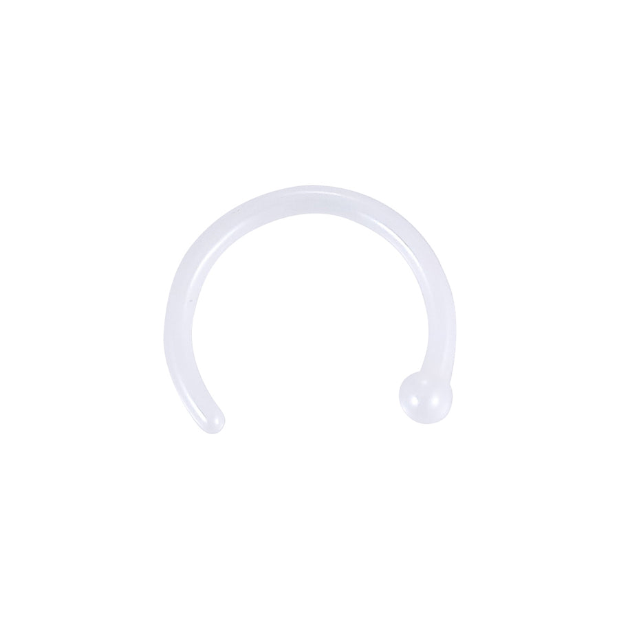 CBRN01 CERAMIC CIRCLE NOSE STUD