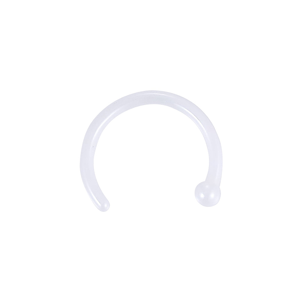 CBRN01 CERAMIC CIRCLE NOSE STUD