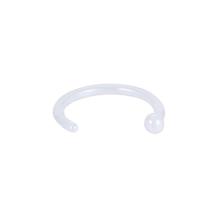 CBRN01 CERAMIC CIRCLE NOSE STUD