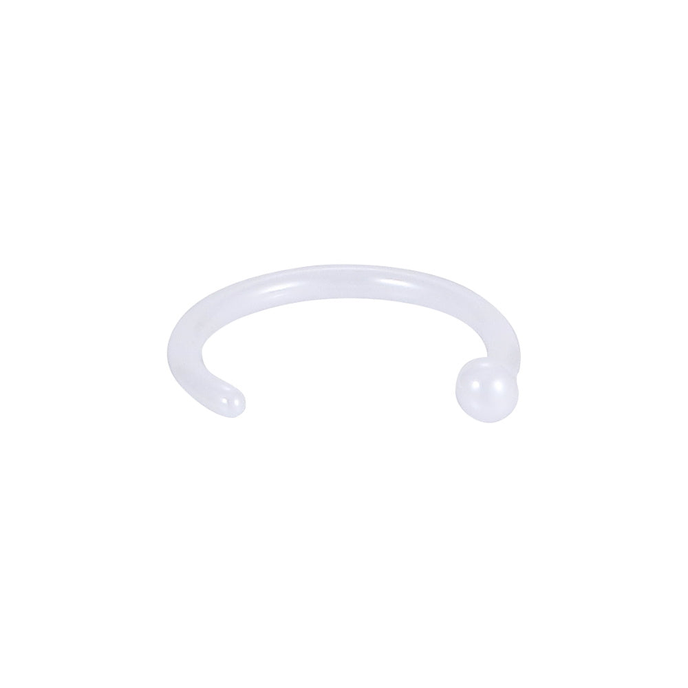CBRN01 CERAMIC CIRCLE NOSE STUD