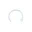 CBRN01 CERAMIC CIRCLE NOSE STUD