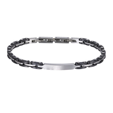 CBS29 STAINLESS STEEL & CERAMIC BRACELET