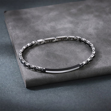 CBS32 STAINLESS STEEL & CERAMIC BRACELET