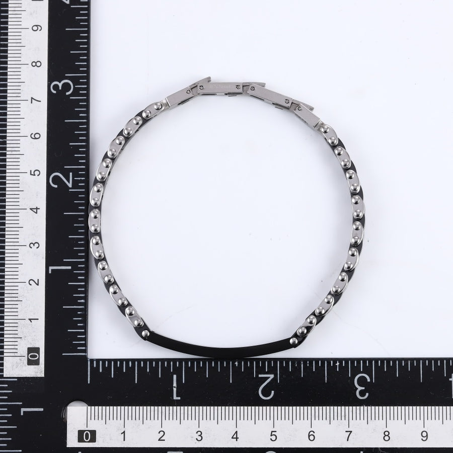 CBS32 STAINLESS STEEL & CERAMIC BRACELET