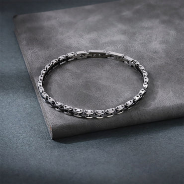 CBS35 STAINLESS STEEL & CERAMIC BRACELET