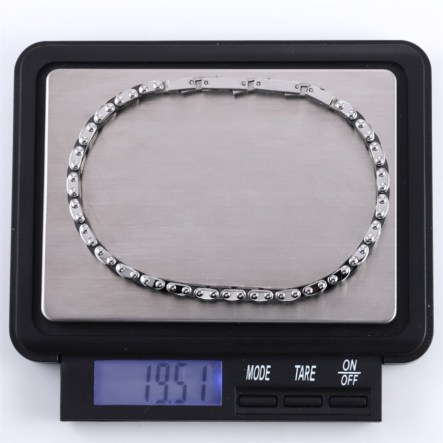 CBS35 STAINLESS STEEL & CERAMIC BRACELET