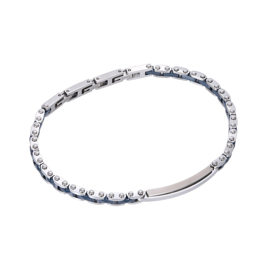 CBS42 STAINLESS STEEL & CERAMIC BRACELET