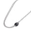 CNS08 STAINLESS STEEL NECKLACE WITH CERAMIC CHARM