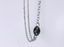 CNS08 STAINLESS STEEL NECKLACE WITH CERAMIC CHARM