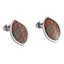ESS124 STAINLESS STEEL EARRING WITH STICKER AAB CO..