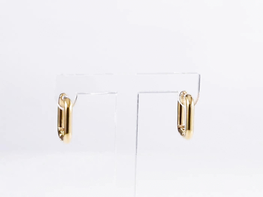 ESS730 STAINLESS STEEL SQUARE SHAPE EARRING AAB CO..