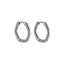 ESS731 STAINLESS STEEL HEXAGON SHAPE EARRING