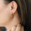 ESS732 STAINLESS STEEL HEART SHAPE EARRING