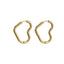 ESS732 STAINLESS STEEL HEART SHAPE EARRING