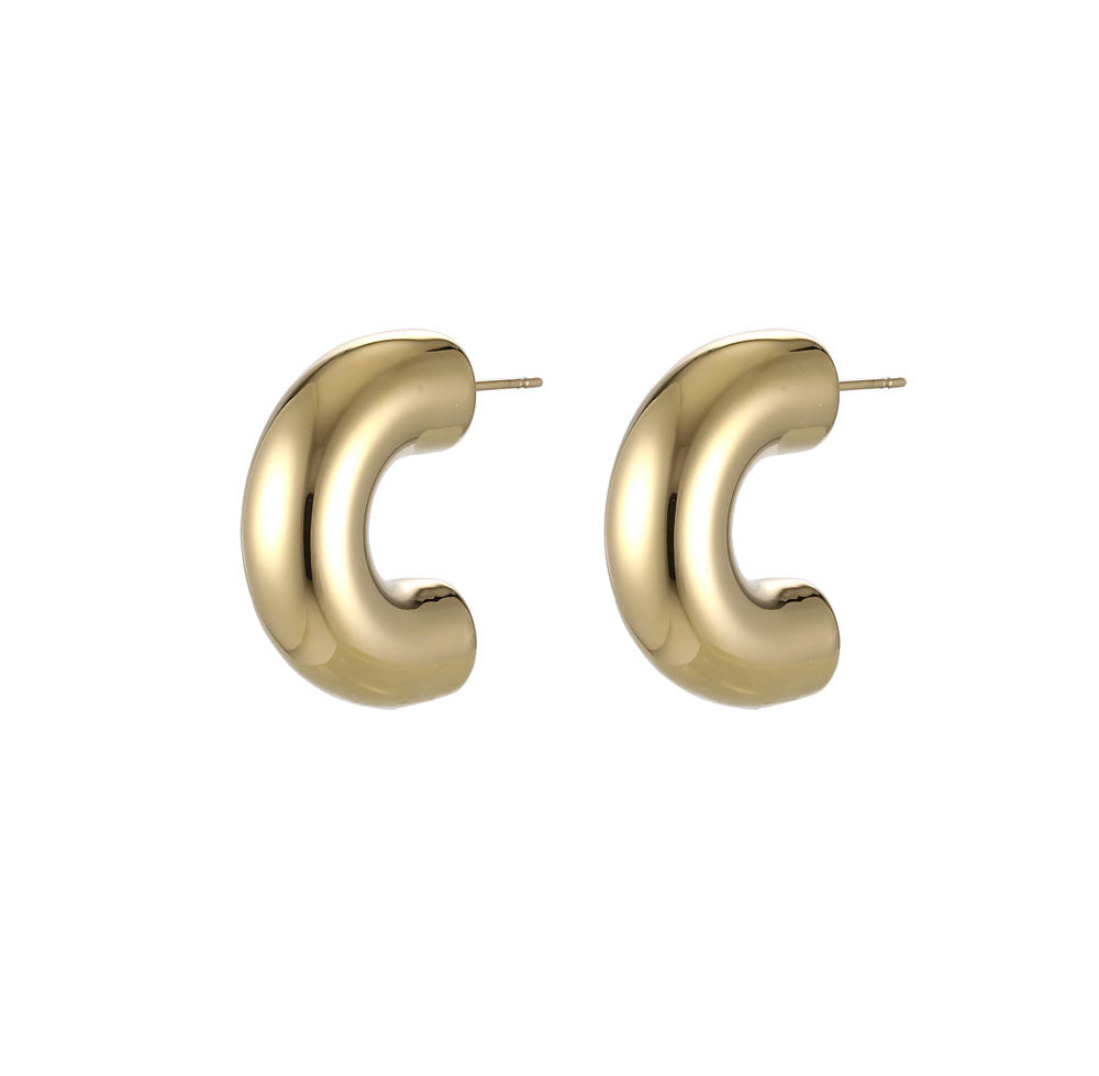 ESS779 Stainless Steel Hollow Earring AAB CO..
