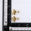 ESS790 STAINLESS STEEL FLOWER EARRING