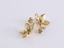 ESS790 STAINLESS STEEL FLOWER EARRING