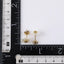ESS793 STAINLESS STEEL EARRING WITH MOP FLOWER
