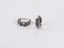 ESS837 STAINLESS STEEL HOOP EARRING WITH PATTERN