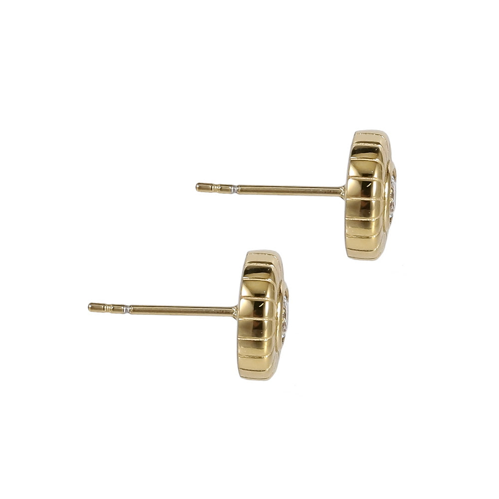 ESS848 STAINLESS STEEL ROUND EAR STUD