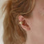 ESS849 STAINLESS STEEL EAR CUFF WITH CZ (BY  PIECE)