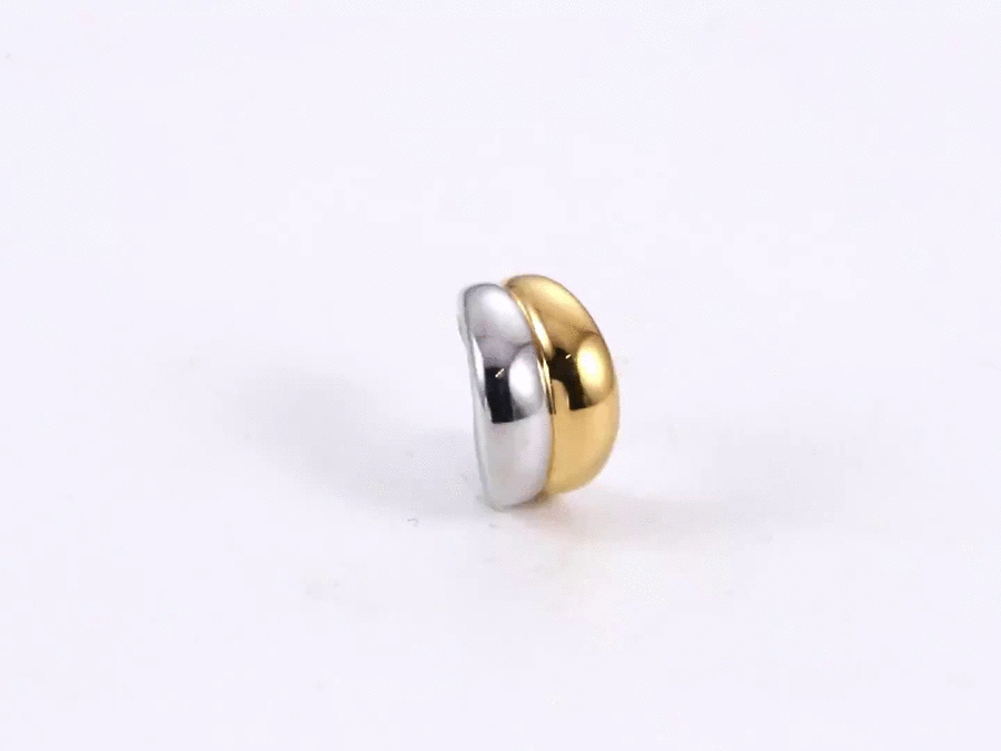 ESS859 STAINLESS STEEL EAR CUFF (BY PIECE)