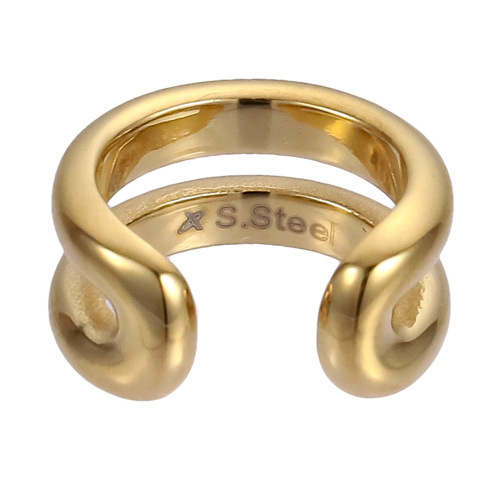 ESS860 STAINLESS STEEL EAR CUFF (BY PIECE)