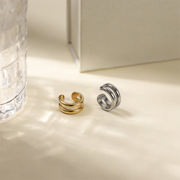 ESS860 STAINLESS STEEL EAR CUFF (BY PIECE)