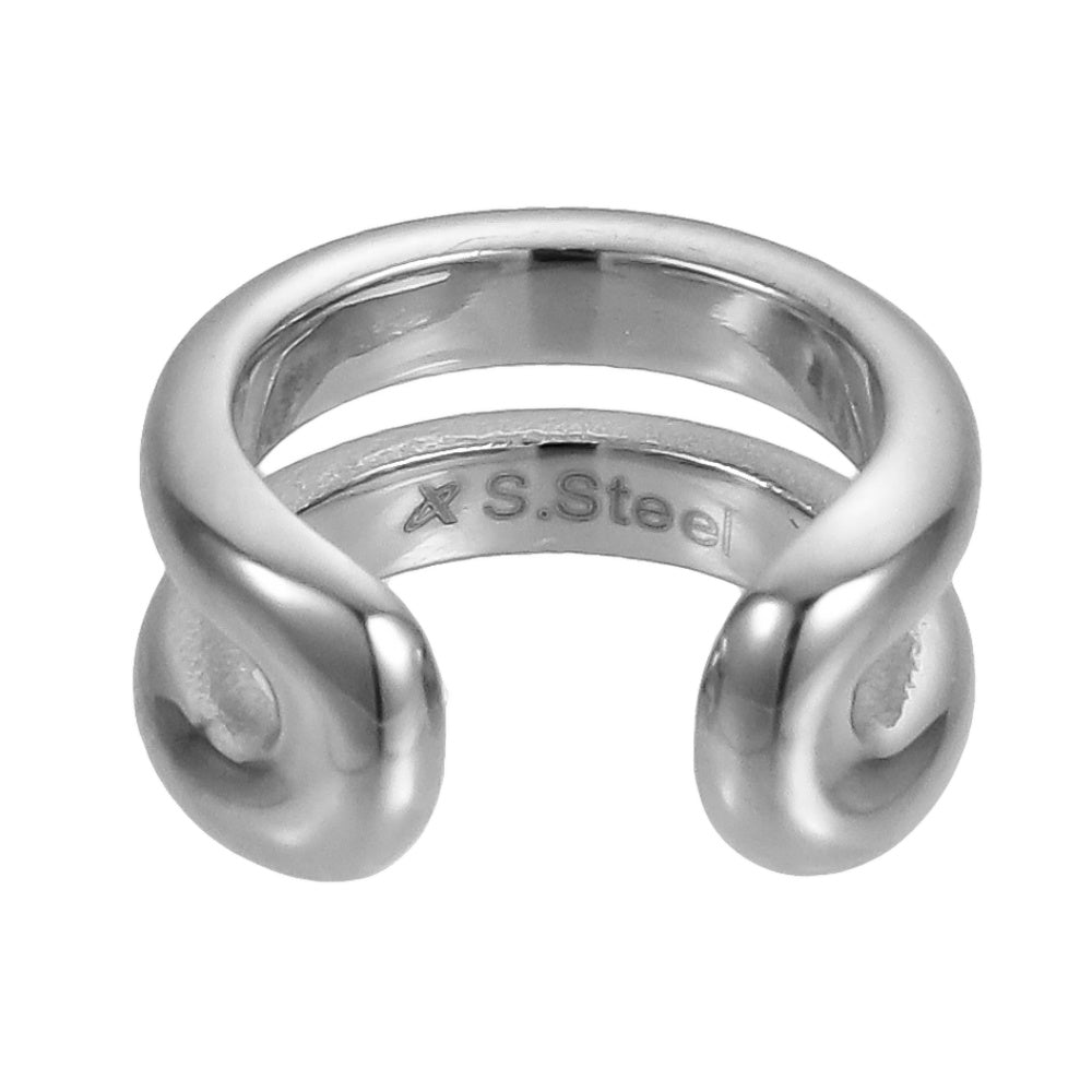 ESS860 STAINLESS STEEL EAR CUFF (BY PIECE)