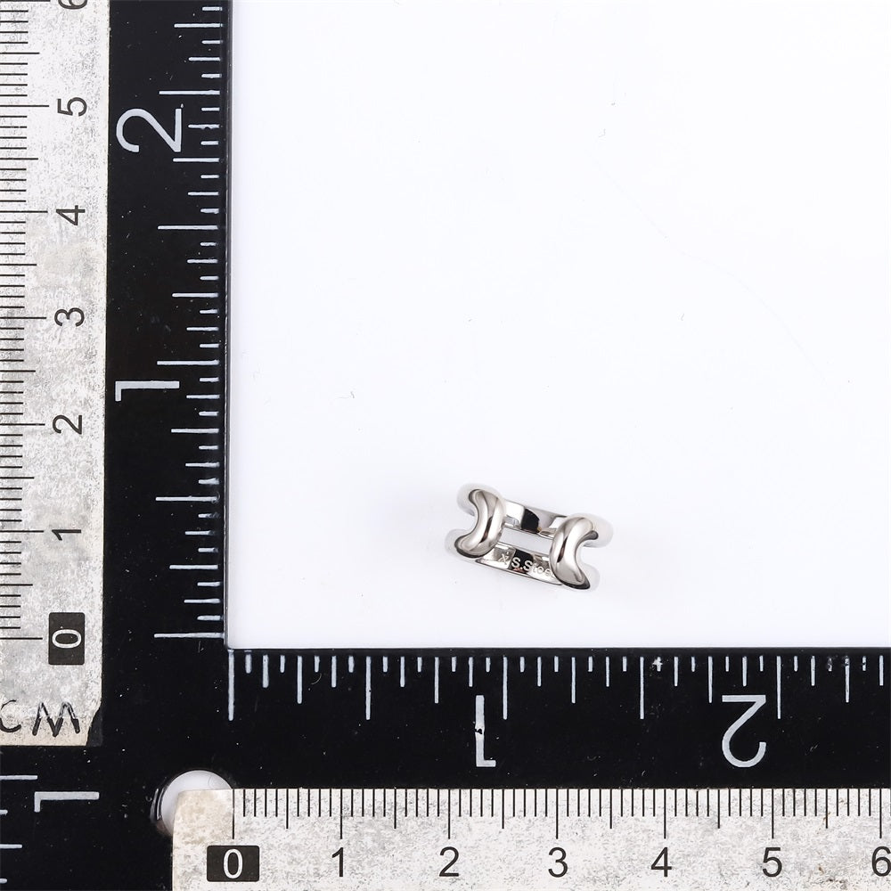 ESS860 STAINLESS STEEL EAR CUFF (BY PIECE)
