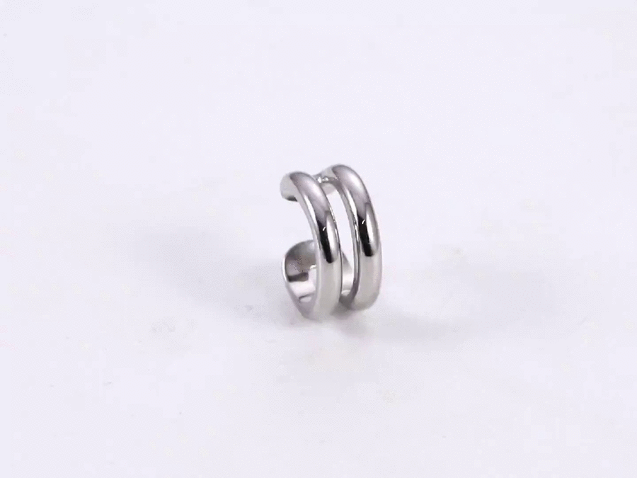 ESS860 STAINLESS STEEL EAR CUFF (BY PIECE)