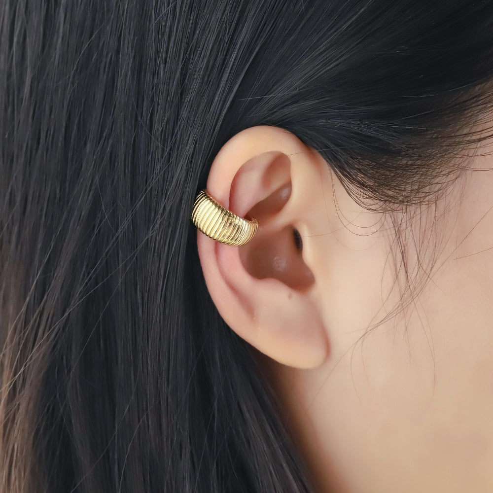 ESS861 STAINLESS STEEL EAR CUFF (BY PIECE)