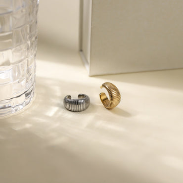 ESS861 STAINLESS STEEL EAR CUFF (BY PIECE)
