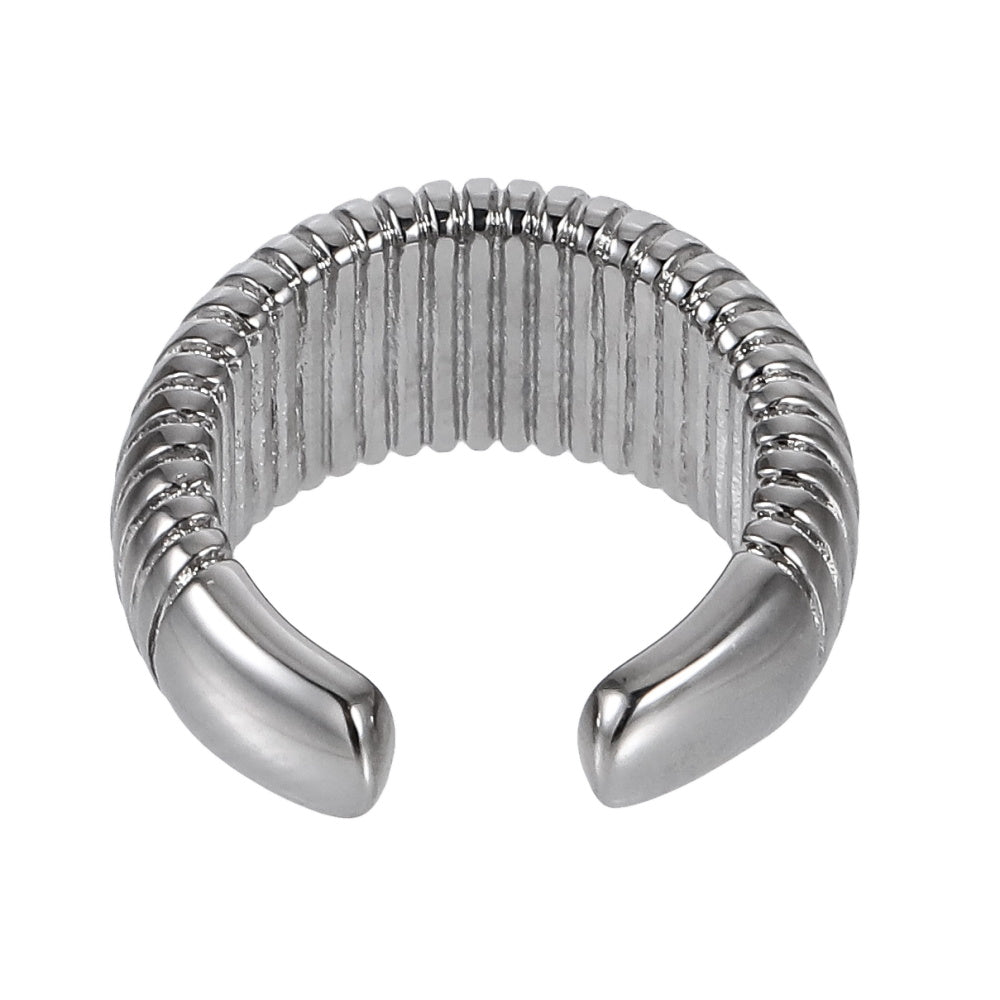 ESS861 STAINLESS STEEL EAR CUFF (BY PIECE)