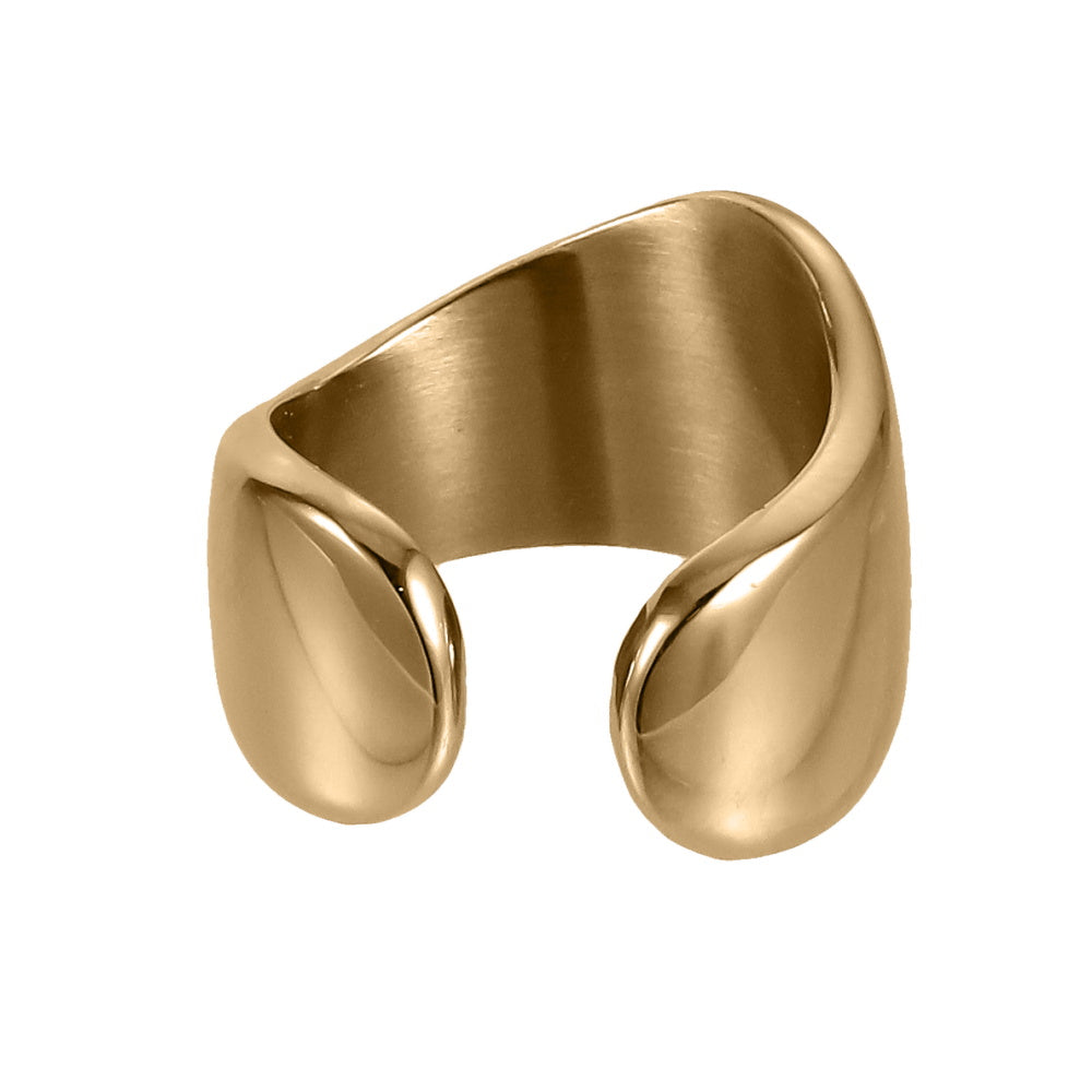 ESS864 STAINLESS STEEL EAR CUFF (BY PIECE)