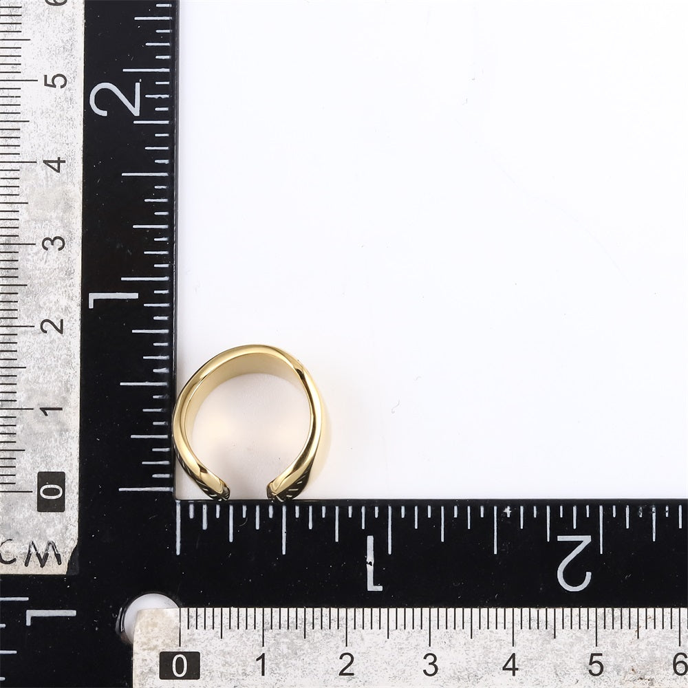 ESS864 STAINLESS STEEL EAR CUFF (BY PIECE)