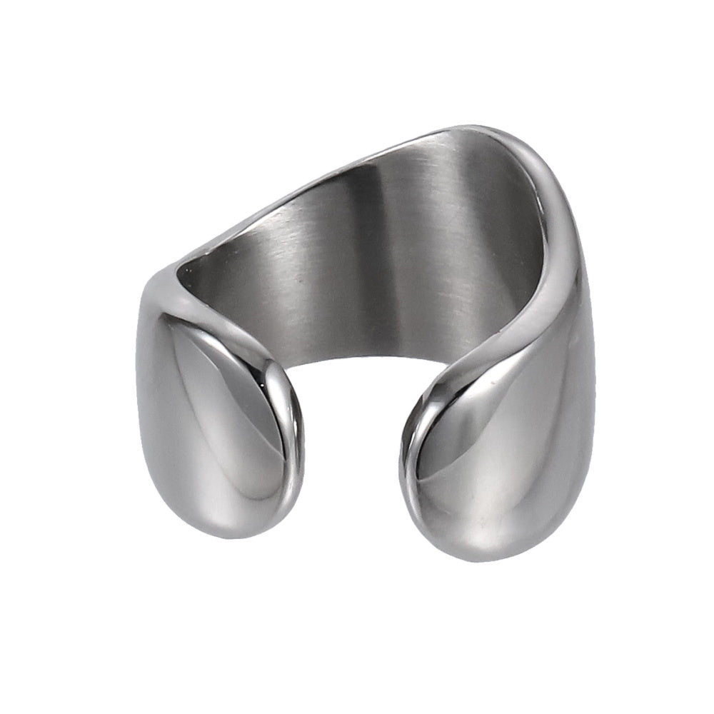 ESS864 STAINLESS STEEL EAR CUFF (BY PIECE)