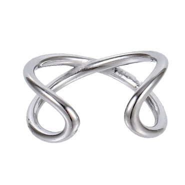AAB Co stainless steel ear cuff with C shape design, modern no piercing earring
