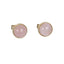 ESS888 STAINLESS STEEL EAR STUD WITH STONE