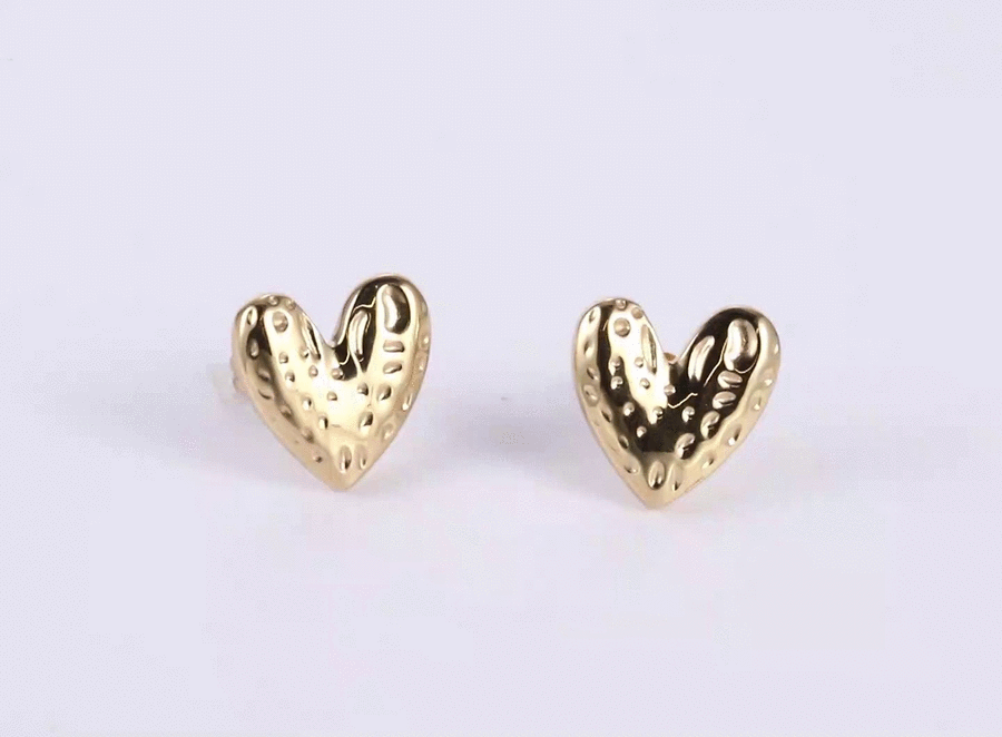 ESS890 STAINLESS STEEL HEAR EAR STUD