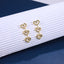ESS900 STAINLESS STEEL EAR STUD WITH HEART DESIGN
