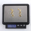 ESS900 STAINLESS STEEL EAR STUD WITH HEART DESIGN
