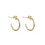 ESS903 STAINLESS STEEL EARRING WITH KNOT DESIGN
