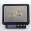 ESS903 STAINLESS STEEL EARRING WITH KNOT DESIGN