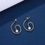 ESS904 STAINLESS STEEL EARRING WITH SHELL PEARL