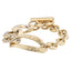 stainless steel bracelet, links chain