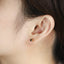 GESS01 STAINLESS STEEL EAR STUD  
(price by per Pair)