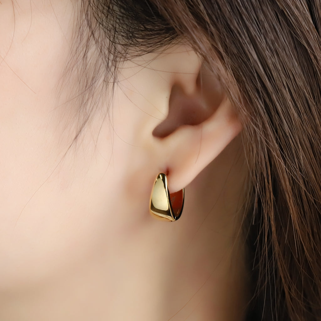GESS325 STAINLESS STEEL EARRING
